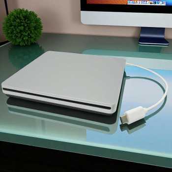 Gambar produk External CD/DVD RW Optical Drive USB Type C for Laptop - LE-LD