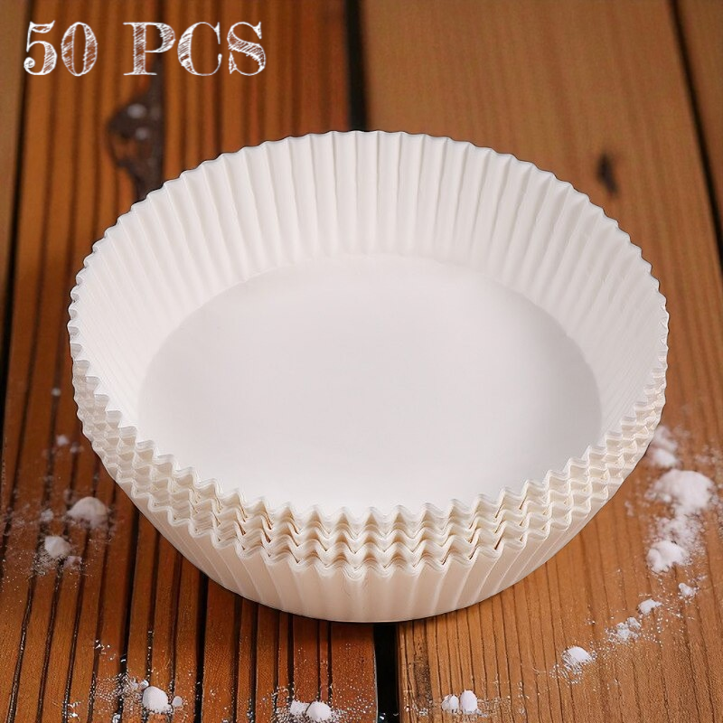 Gambar produk One Two Cups Kertas Alas Air Fryer Paper Liner Oilproof 16cm 50 PCS - XK16