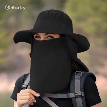 Gambar produk Rhodey Topi Rimba Outdoor Anti UV Waterproof Boonie Hat Polyester - GL001