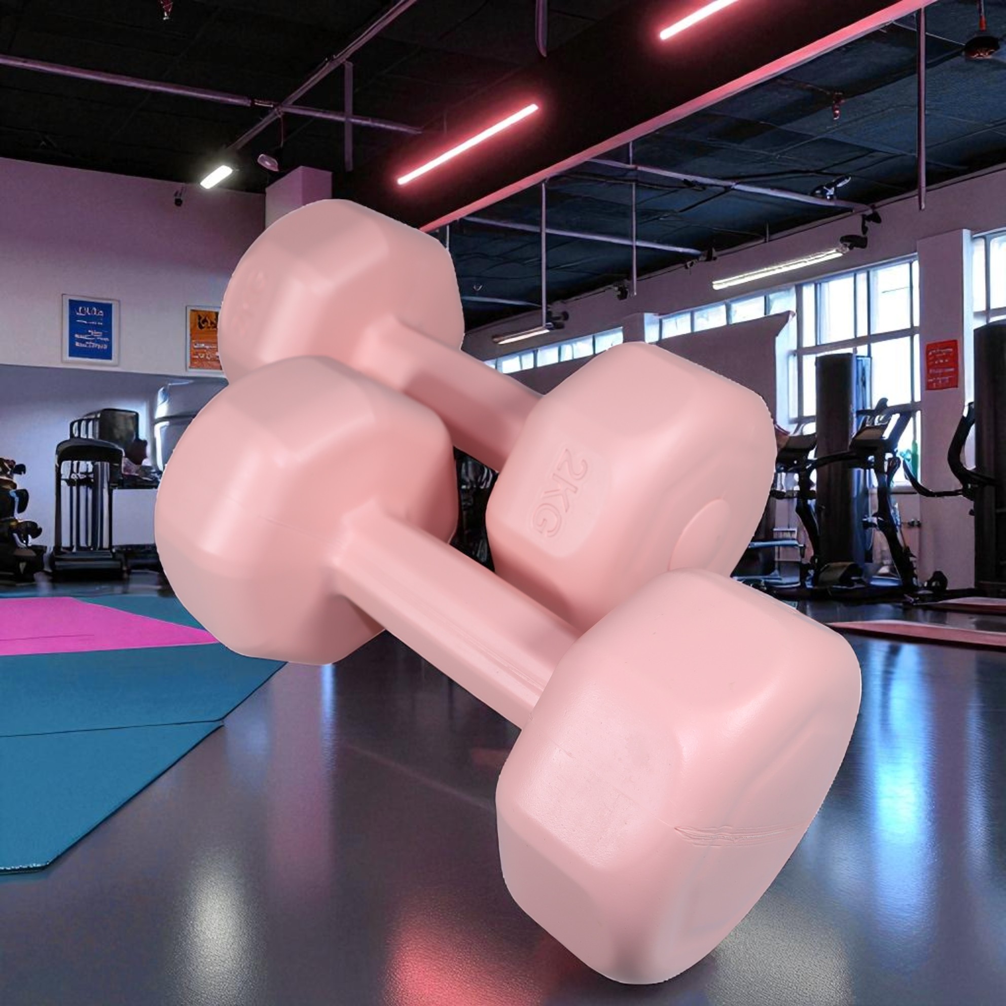 Gambar produk ARMEN Dumbell Barbell Squat Fitness Equipment Arm Muscle Training 4kg - AR121