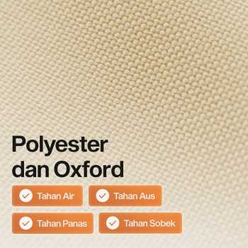 Gambar produk Joly Well Flysheet Terpal Tenda Camping Waterproof Anti UV 5.4x3.2M - S-T138