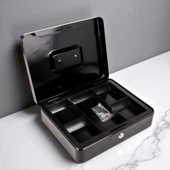 Gambar produk TaffGUARD Kotak Brankas Uang Cash Safebox Key Lock 30x24x9cm - 300A