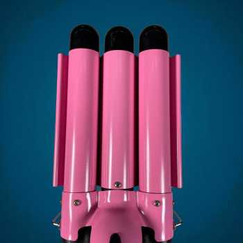 Gambar produk CHIGNON Catokan Rambut 3 Barrel Hair Curling Wavy Iron 25mm 70W - M-11