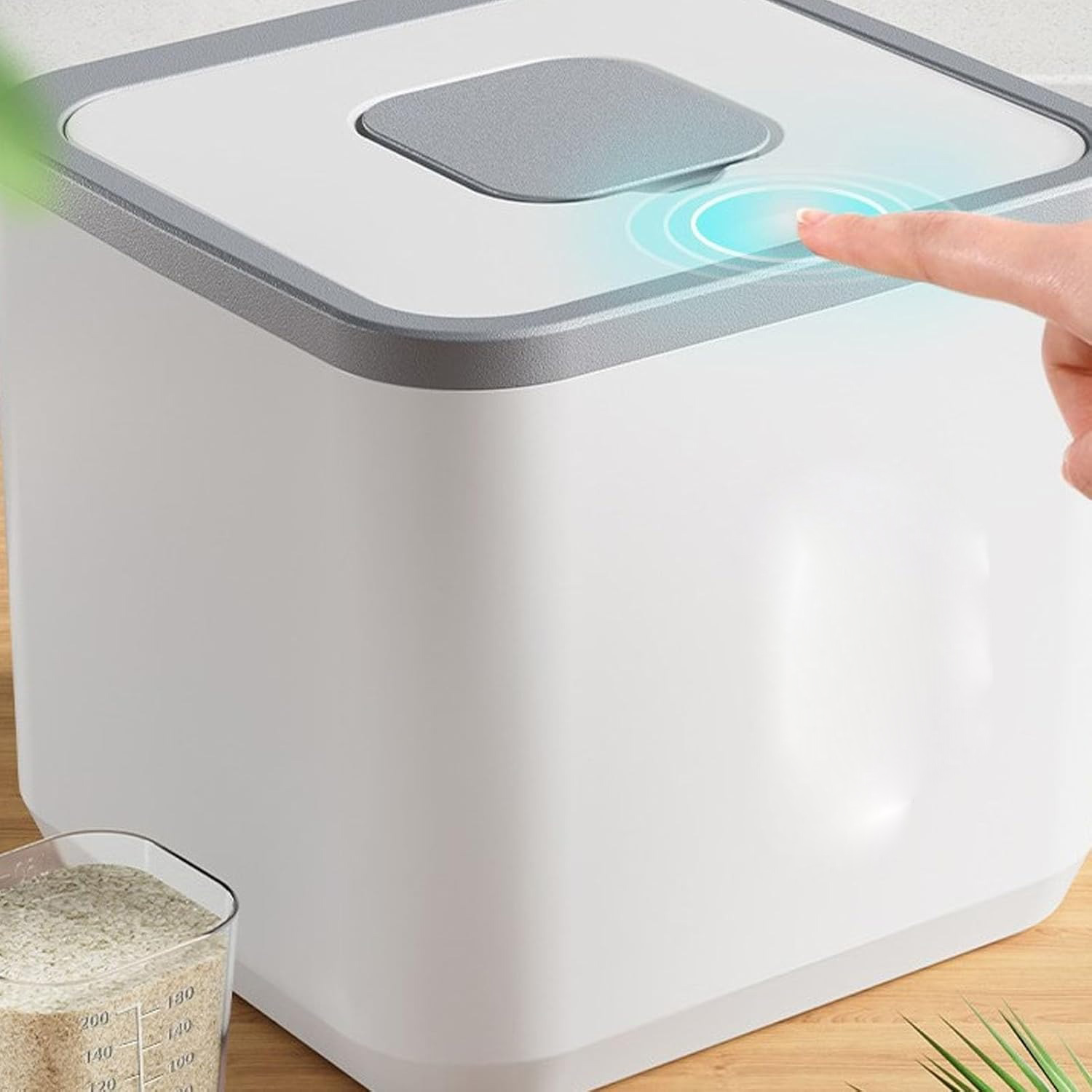 Gambar produk JOY Tempat Beras Household Dispenser Rice with Measuring Cup Rice 5kg - HJ