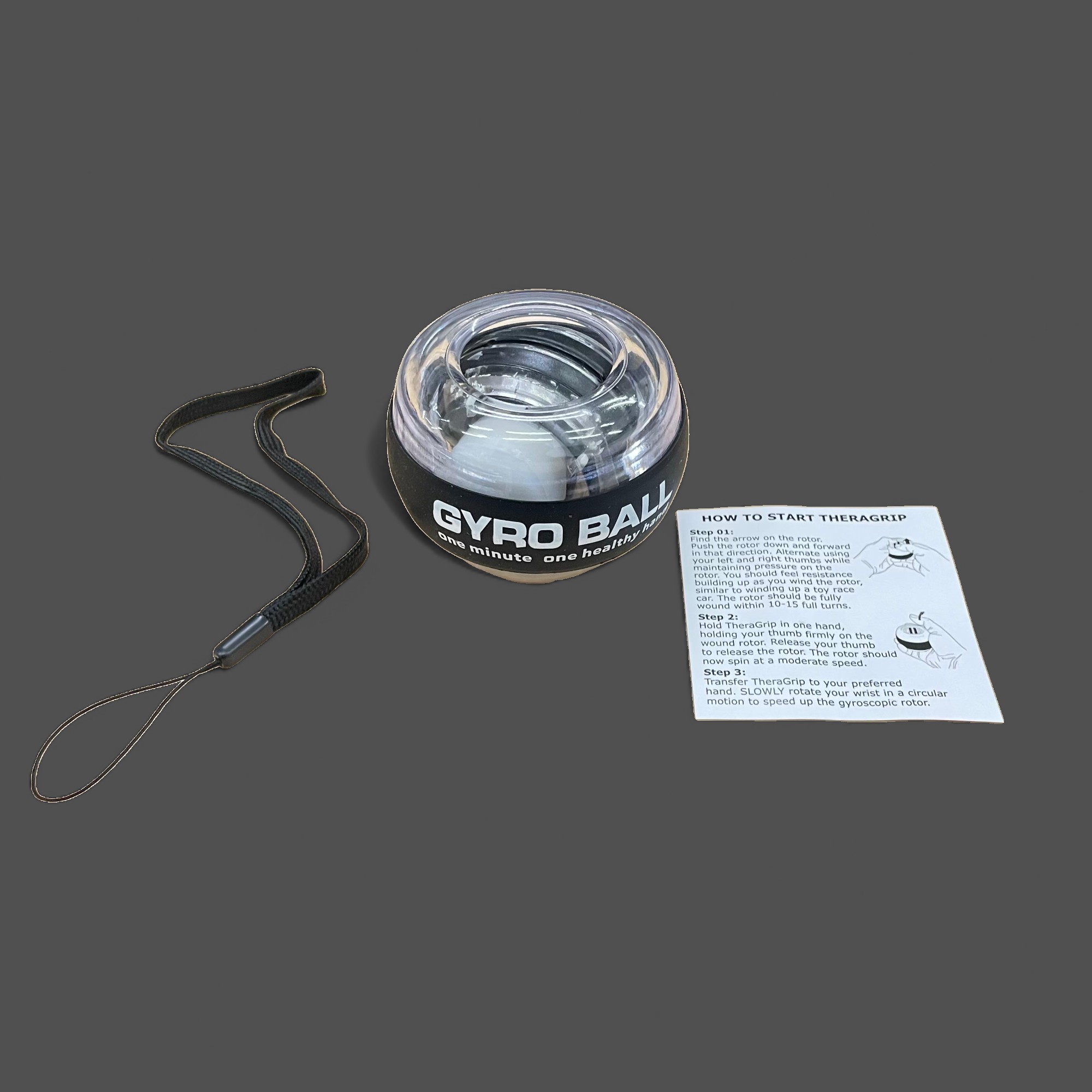 Gambar produk Yang Chen Alat Latihan Tangan Wrist Ball Gyro Spinner Exercise - OUT180