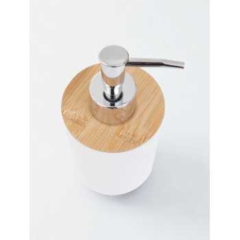 Gambar produk Zhuya Tempat Sabun Cair Bambu Ramah Lingkungan Liquid Soap Dispenser - N1270