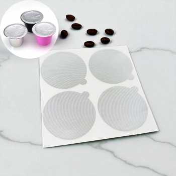 iCafilas Tutup Kapsul Nespresso Foil Lid Capsule Brewer 100 PCS - ICF921