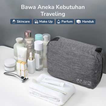 Gambar produk QEHIIE Hanging Travel Bag Folding Organizer Tas Lipat Multi Layer - QE24