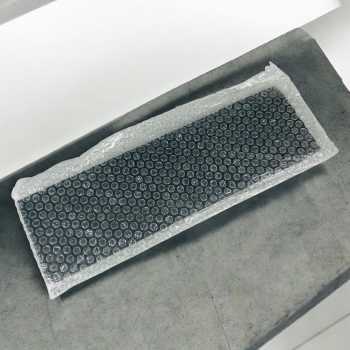 Gambar produk Uibqut Piring Batu Alami Natural Black Rock Slate Plate Sushi Steak 40x12cm - UB1342