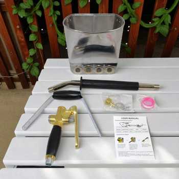 Gambar produk Rinicane Set Semprotan Cat Semen Air Stucco Mortar Sprayer Wall Gun - PIS-001