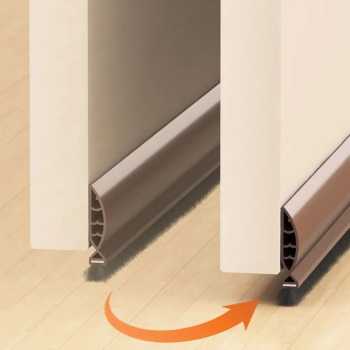 Gambar produk TIFAII Lis Penghalang Serangga Debu Bawah Pintu Door Bottom Seal 93cm - T930
