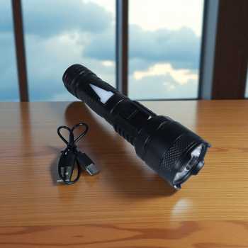 Gambar produk XIWANGFIRE Senter LED XPE 3030 COB Flashlight USB Rechargeable 400mAh - S65