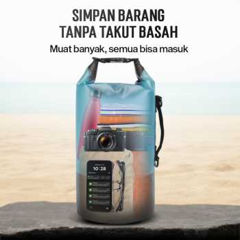 Gambar produk ZEST Tas Outdoor Waterproof Bucket Dry Bag 10L - OB109