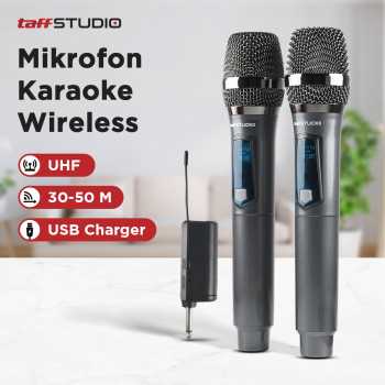 TaffSTUDIO Mikrofon Karaoke Wireless Portable KTV 2.4GHz - X220U