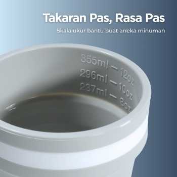 Gambar produk ACEBON Gelas Lipat Silikon Foldable Cup Heat Resistant 350ml - M6