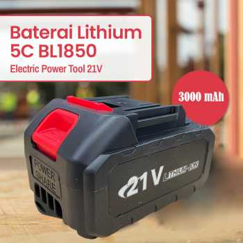 Gambar produk Baterai Lithium 5C BL1850 Electric Power Tool 21V 3000mAh - 88Vf