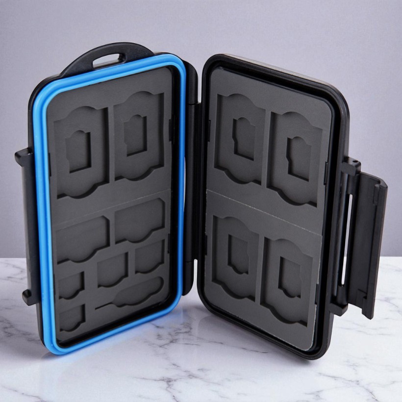 Gambar produk JJC Memory Card Holder Storage Box 6 SD 6 MicroSD Card - MC-STM18