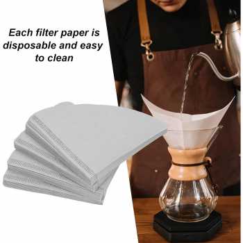 Gambar produk One Two Cups Kertas Saringan Kopi Filter Paper V60 1-2 Cups 100 PCS - V40