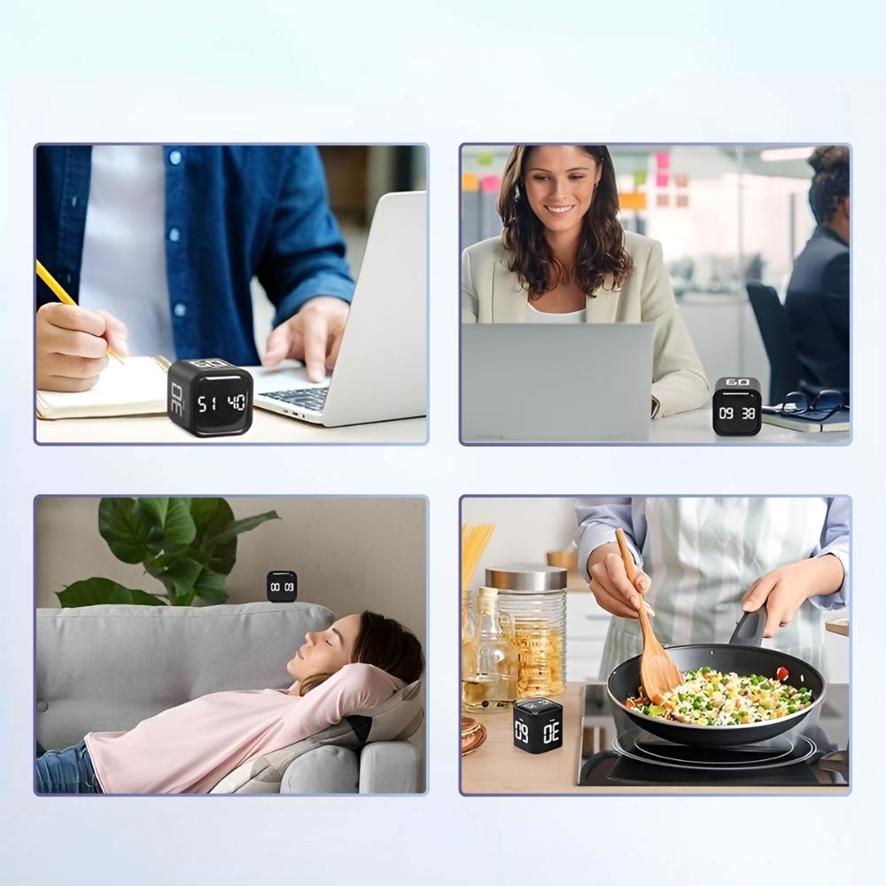Gambar produk F4 Timer Masak Dapur Digital LED Gravity Sensor Kitchen Countdown - F4283