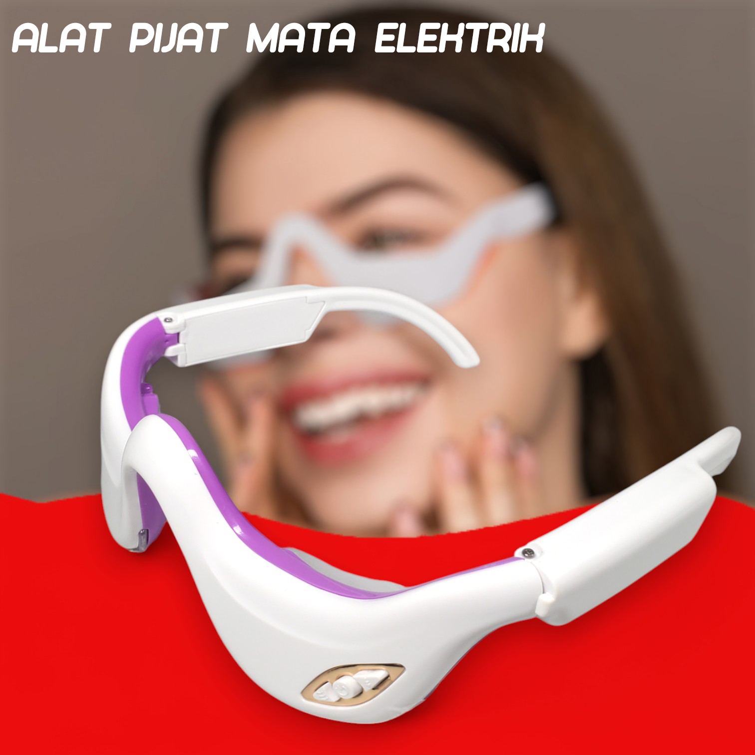 Gambar produk EYEGER Alat Pijat Mata Elektrik Dark Circle Eye Care Massager - EY701
