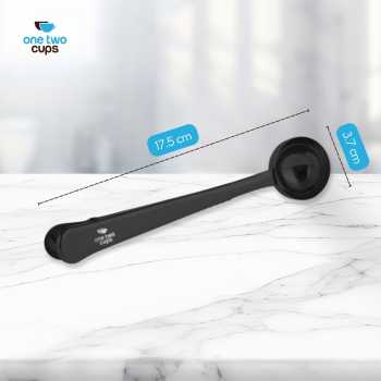 Gambar produk One Two Cups Sendok Takar Kopi Teh Measuring Spoon with Clip - G166