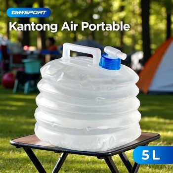 TaffSPORT Kantong Air Lipat Foldable Camping Water Storage Plastik PE - ST-117