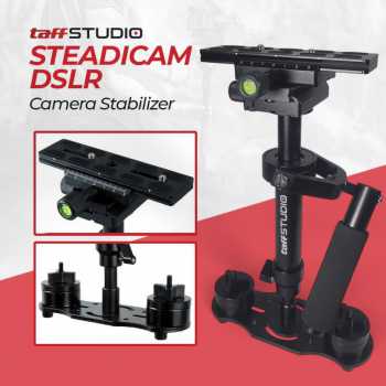 TaffSTUDIO Stabilizer Steadycam Pro Aluminium Alloy for Camcorder DSLR - S40