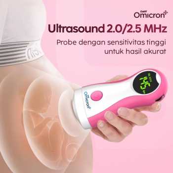 Gambar produk TaffOmicron Alat Deteksi Jantung Janin Fetal Doppler Heartrate Monitor - YK-90C