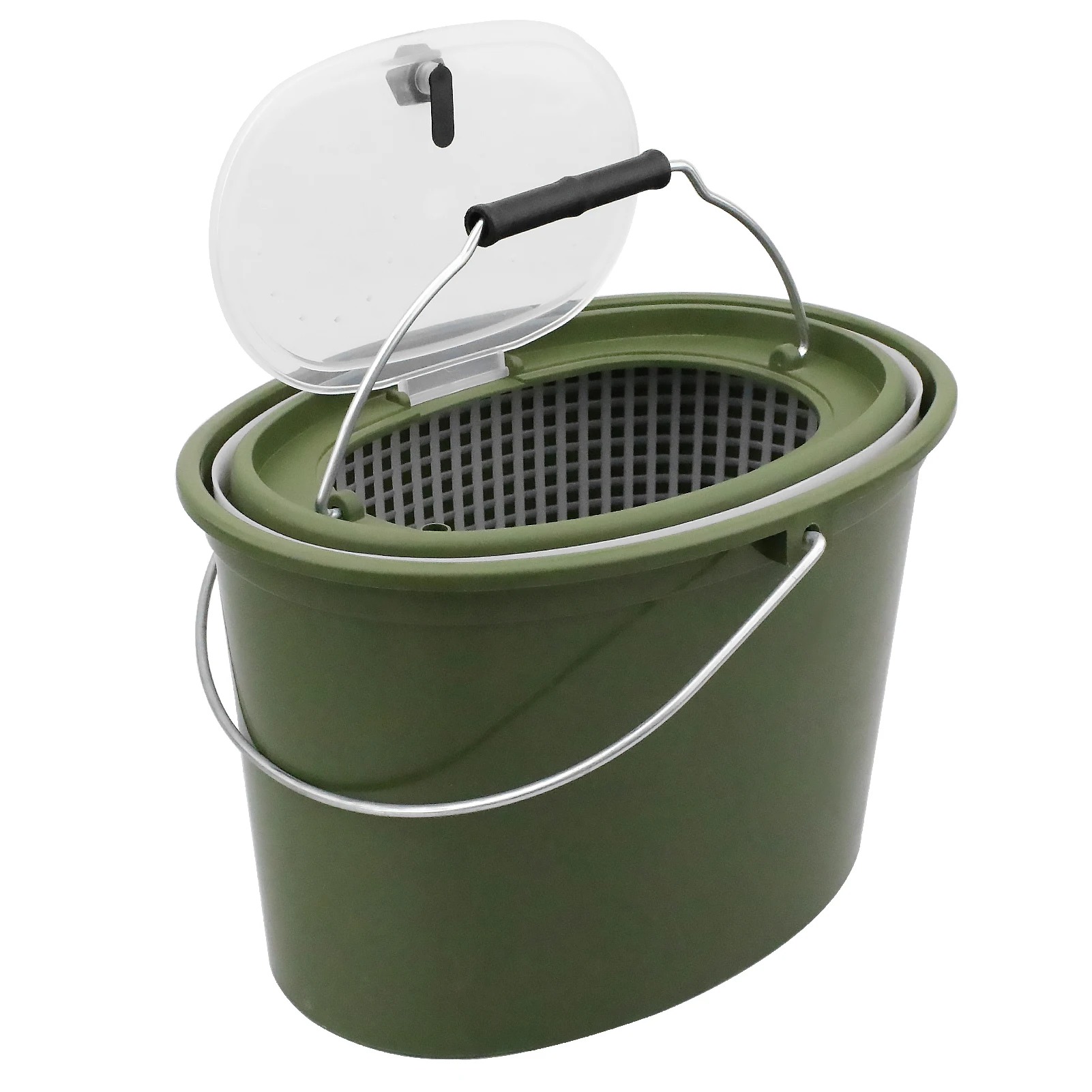 Gambar produk CRK Ember Mancing Ikan Double Layer Hard Shell Fish Bucket 6L - C-10