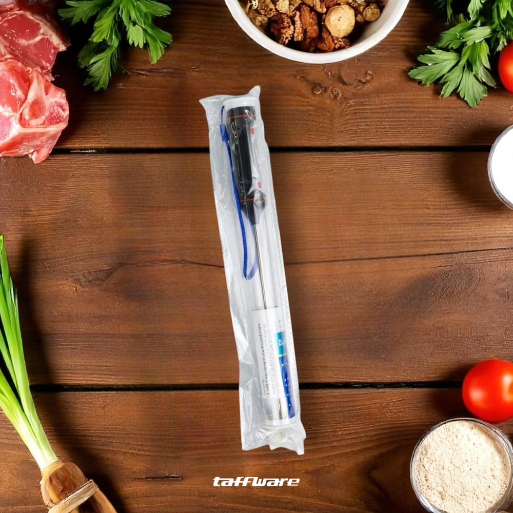 Gambar produk Taffware Termometer Pengukur Suhu Makanan Digital Daging Kopi Susu - TP101