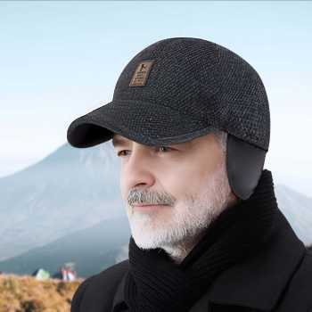 Gambar produk EDIKO Topi Baseball Unisex Cap Ear Warm Protection Penutup Telinga - K515