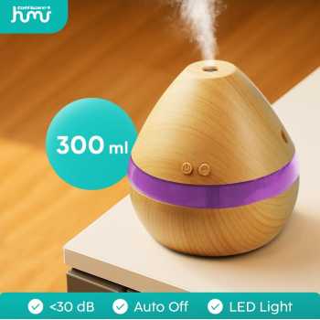 Taffware HUMI Air Humidifier Mini Ultrasonic Aroma Diffuser LED 300ml - H218