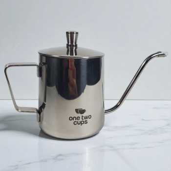 Gambar produk One Two Cups Teko Kopi Leher Angsa Gooseneck Pour Over Drip Kettle 350ml - A052