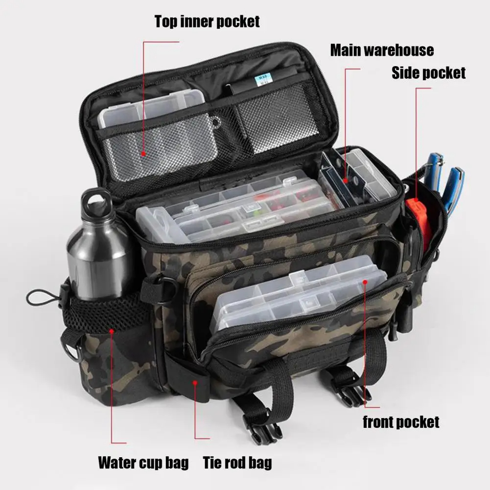 Gambar produk FISBAG Tas Pancing Pinggang Fishing Waist Luya Bag Oxford Waterproof - FI711