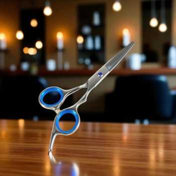YUCH Gunting Rambut Lurus Sasak Oil Quenching Stainless Steel 4Cr13 - YC6