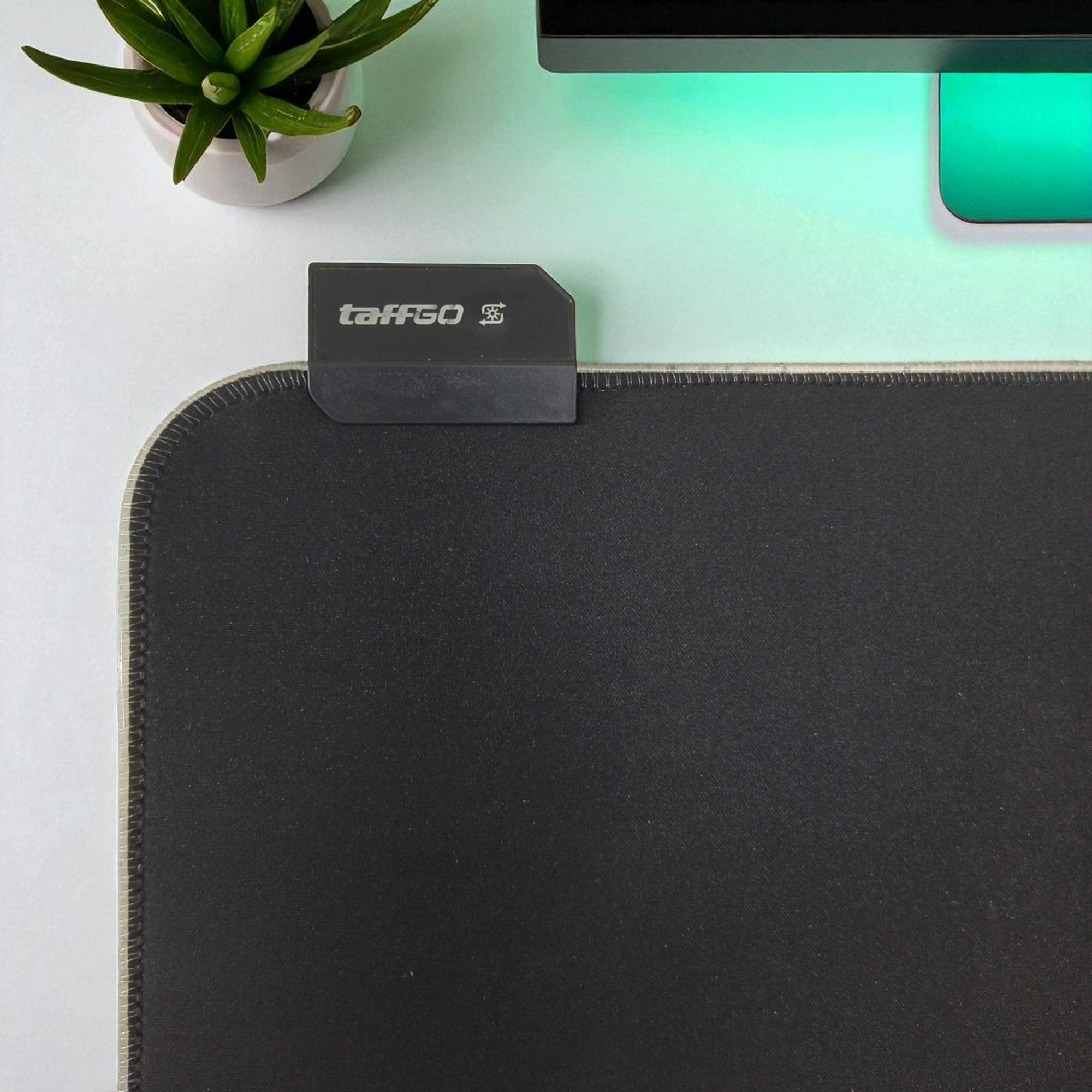 Gambar produk TaffGO Gaming Mouse Pad Glowing RGB LED High Precision 300x800x4mm
