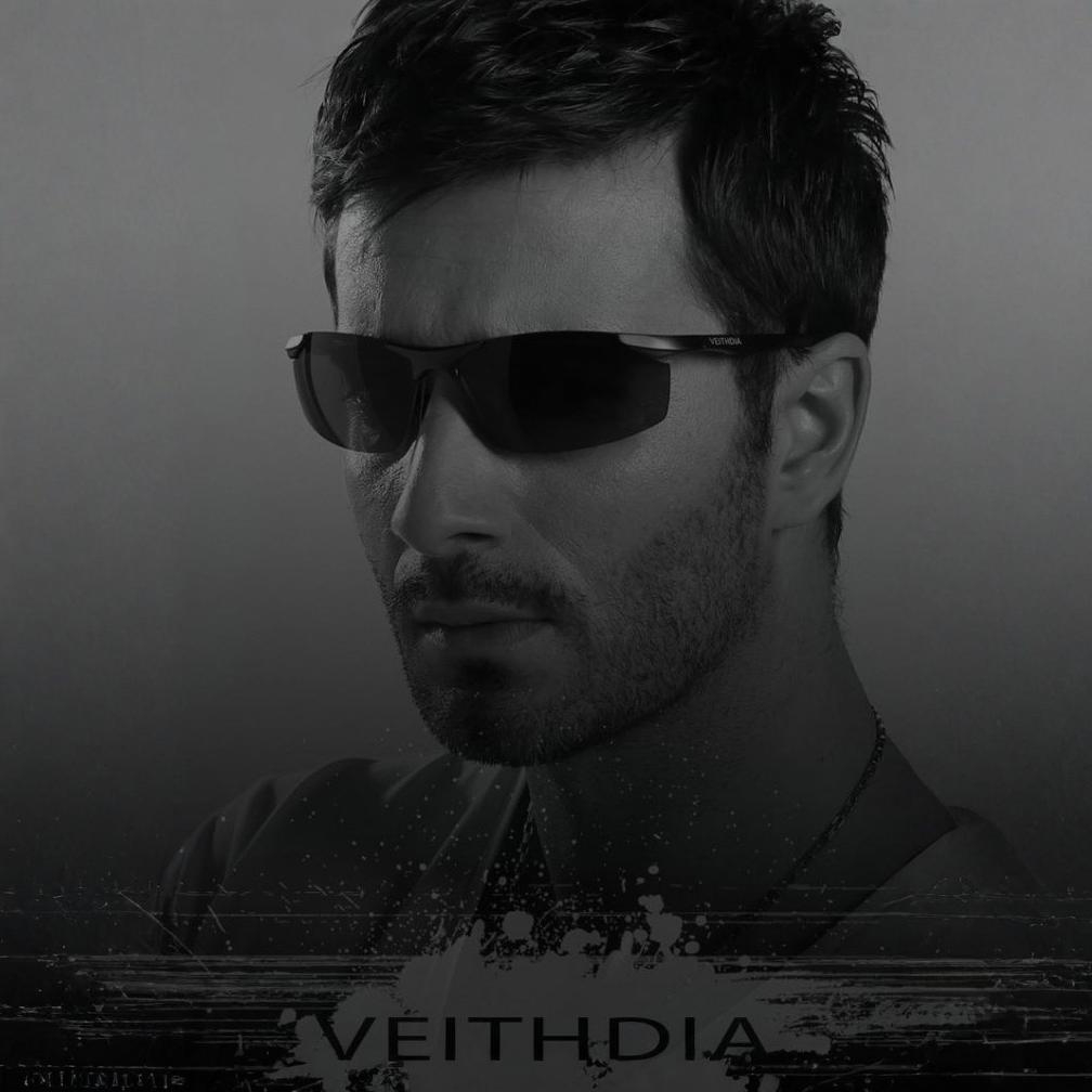 Gambar produk VEITHDIA Kacamata Pria UV Polarized UV400 - 6529