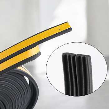 Gambar produk TaffHOME Lis Penghalang Debu Pintu Door Bottom Sealing Strips 2x2.5M E - ESPV5