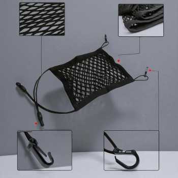 Gambar produk Jaring Mesh Penyimpanan Barang Mobil Car Net Organizer - C38419