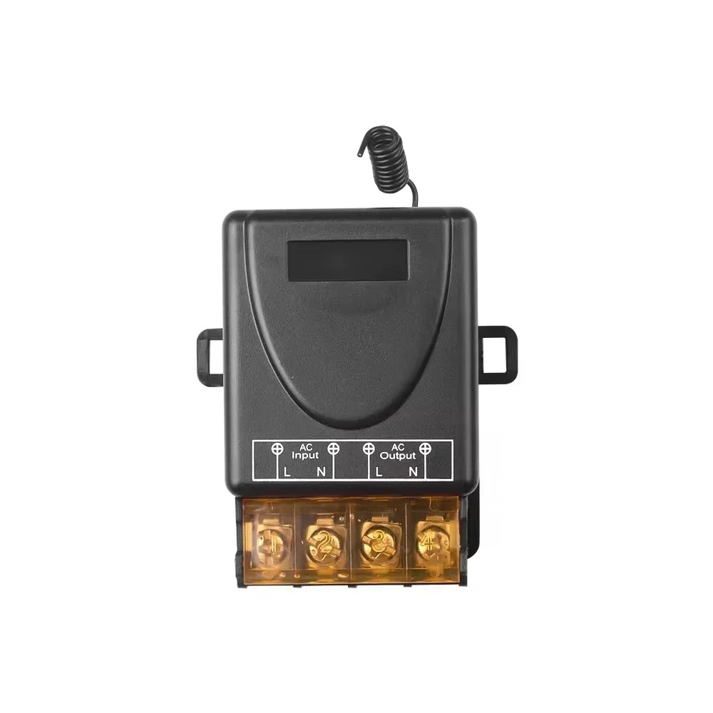 Gambar produk AMMTOO Receiver Remot Kontrol Lampu Gerbang Garasi 433MHz 240V - AM15
