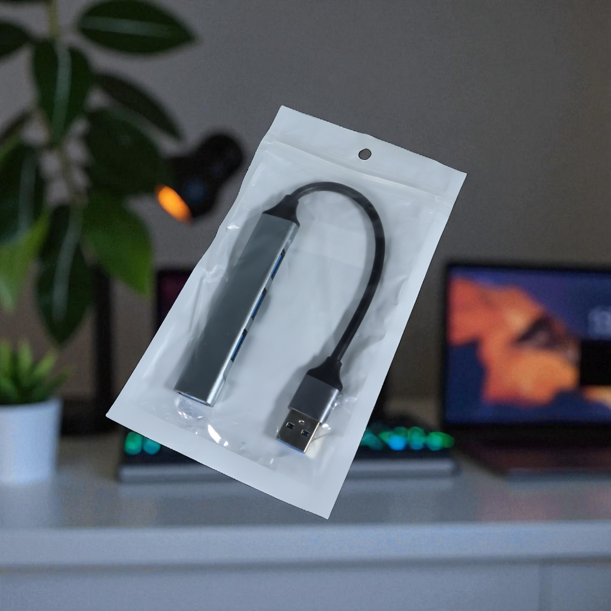 Gambar produk IPUMYNO USB HUB Adapter High Speed 3.0 1 Port dan 2.0 3 Port - A809