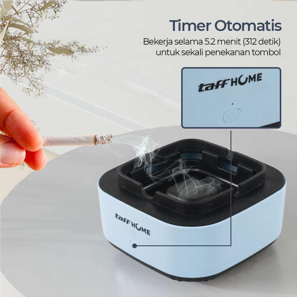 Gambar produk TaffHOME Asbak Rokok Air Purifier Filter Cigar Ashtray - LM-2202