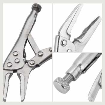 Gambar produk LAOA Tang Multifungsi Pliers Manual Mouth C Type Needle Nose 5 Inch - L100