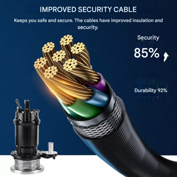 Gambar produk Merion Pompa Air Submersible Water Pump Stainless Steel 220V 370W - QDX3