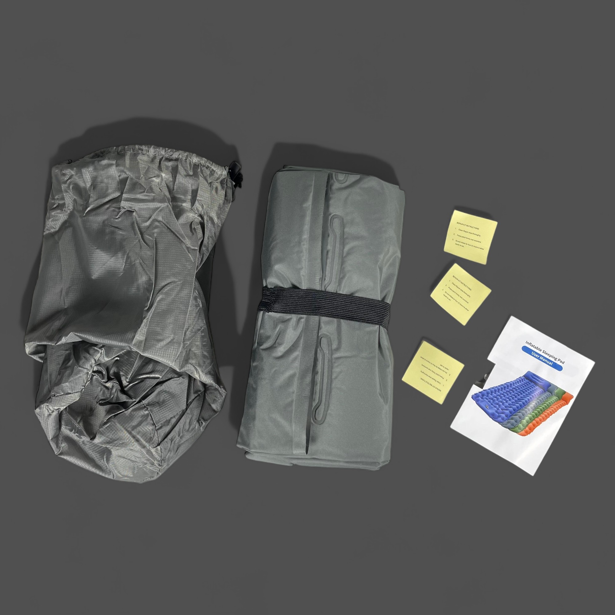 Gambar produk LISM Kasur Matras Angin Manual Sleeping Pad Waterproof Single - LS18Z