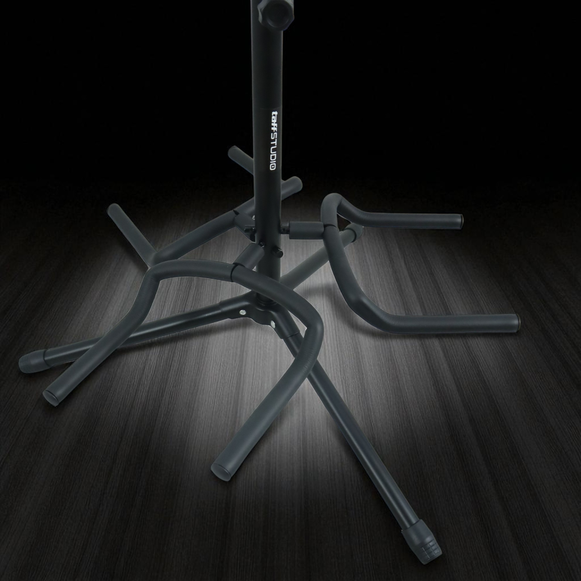 Gambar produk TaffSTUDIO Stand Gitar Folding 3 Dock Adjustable Besi - HK434