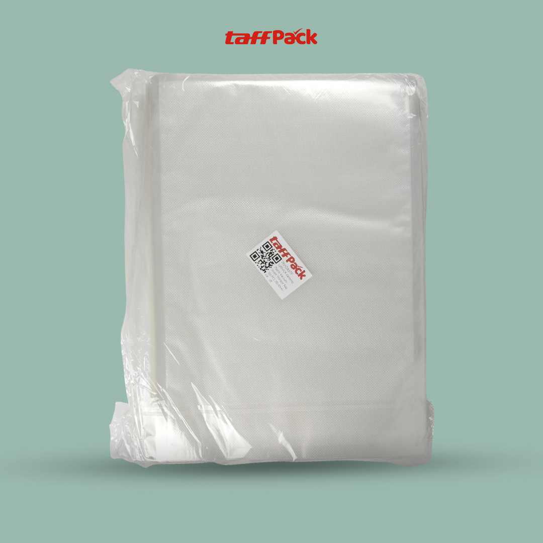 Gambar produk TaffPACK Plastik Vacuum Makanan Sealer Storage Bag 100 PCS 28x50cm - HK-08