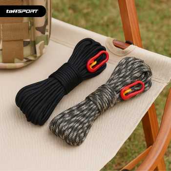 Gambar produk TaffSPORT Tali Paracord Tenda Camping Adventure 7 Core 4mm 31M - SS01