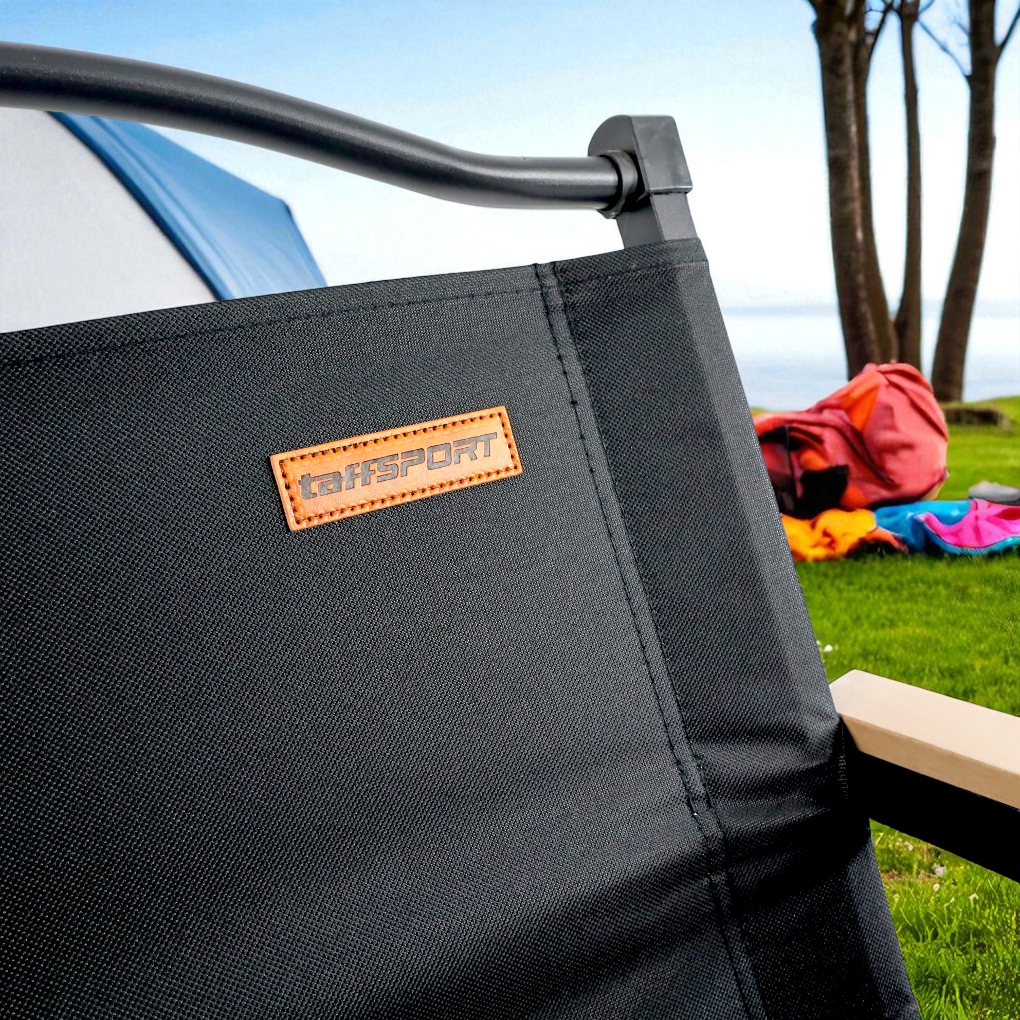 Gambar produk TaffSPORT Kursi Lipat Outdoor Camping Portable Foldable Oxford 600D L - YH6