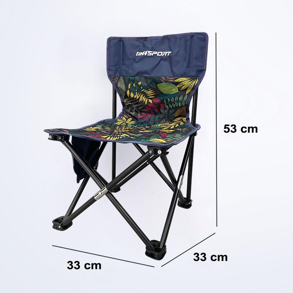 Gambar produk TaffSPORT Kursi Lipat Outdoor Camping Portable Oxford Folding Chair S - OL3336
